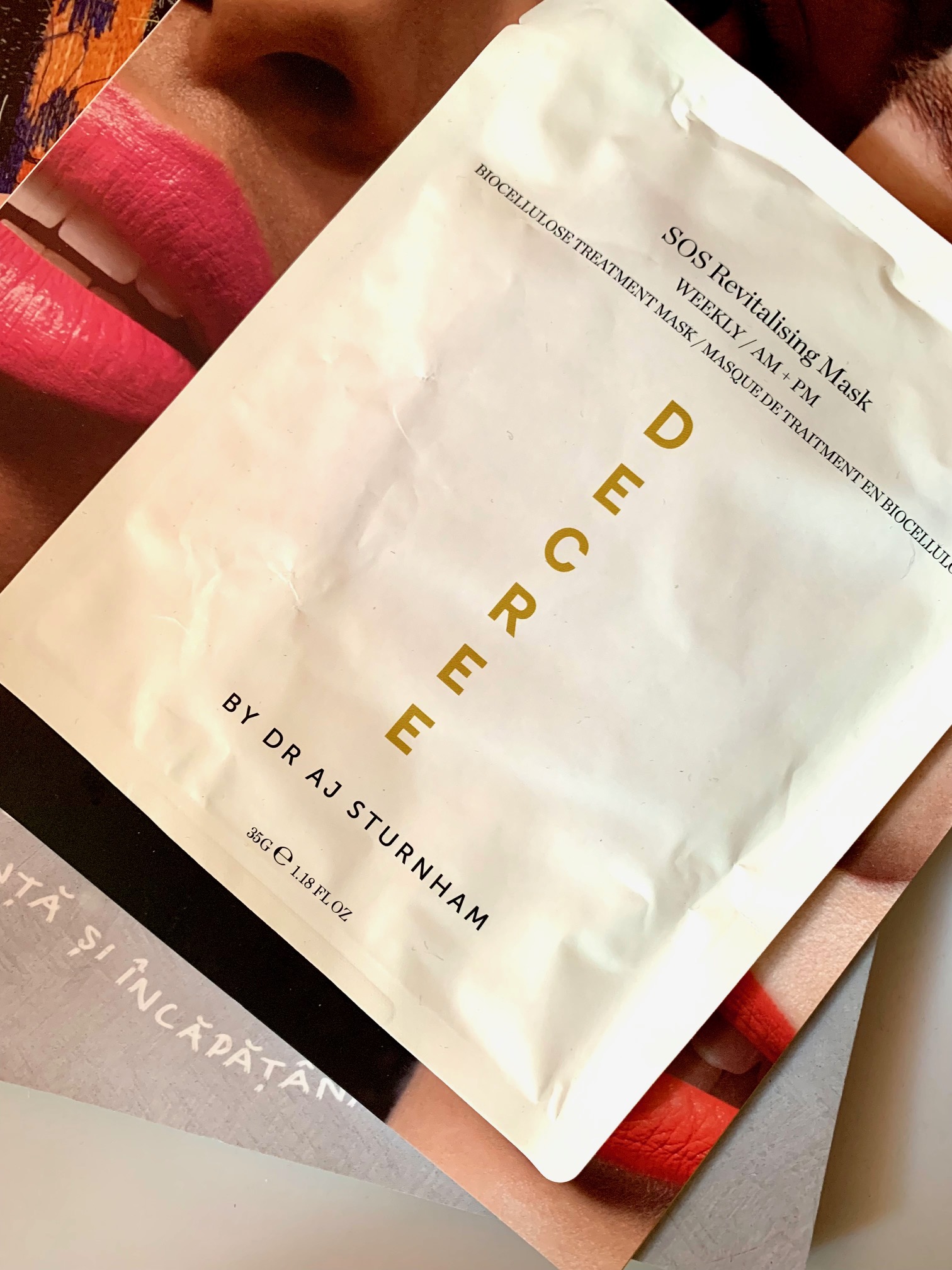 Decree SOS Revitalising Sheet Mask Review
