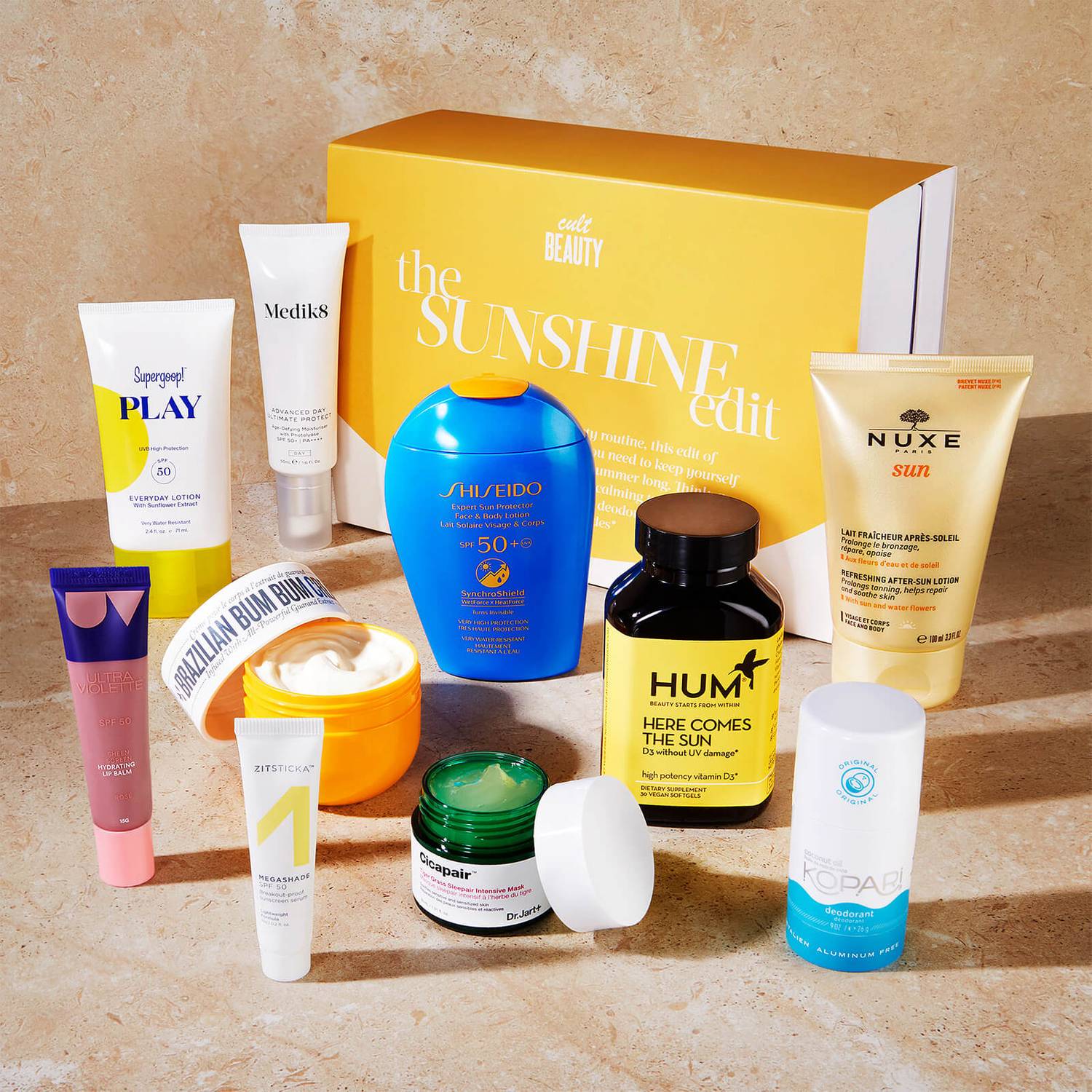 the sunshine edit from cult beauty