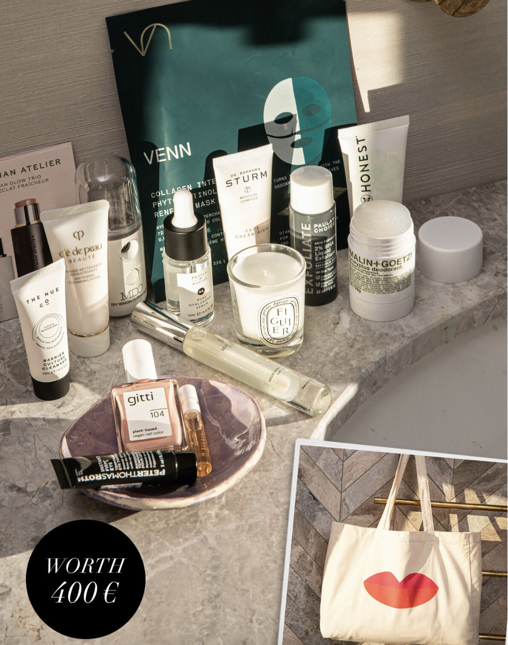 nice beauty best of 2022 bag contents
